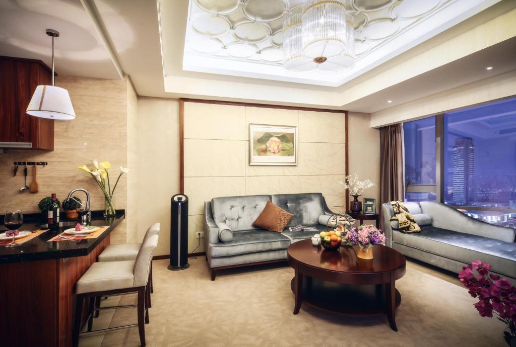 Yousu Hotel & Apartment Tianyi Square Yinyi Global Center Apartment Ningbo Нинбо Номер фото