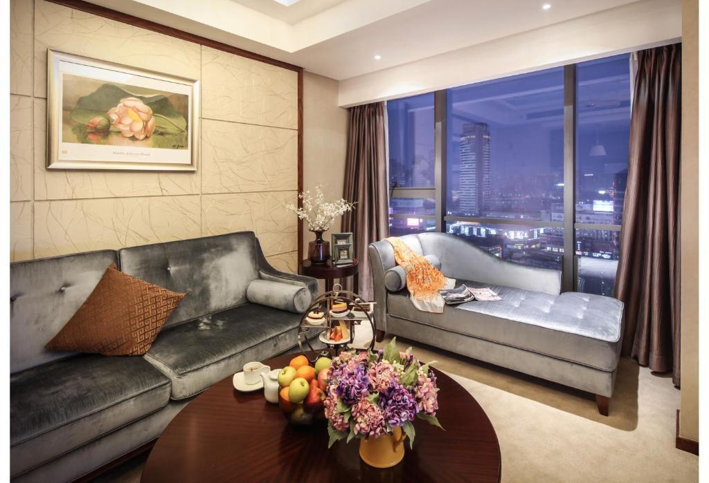 Yousu Hotel & Apartment Tianyi Square Yinyi Global Center Apartment Ningbo Нинбо Номер фото