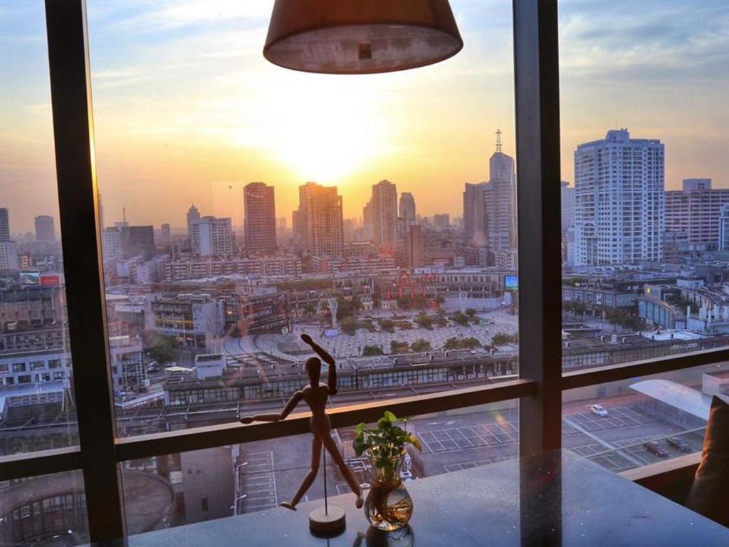 Yousu Hotel & Apartment Tianyi Square Yinyi Global Center Apartment Ningbo Нинбо Экстерьер фото